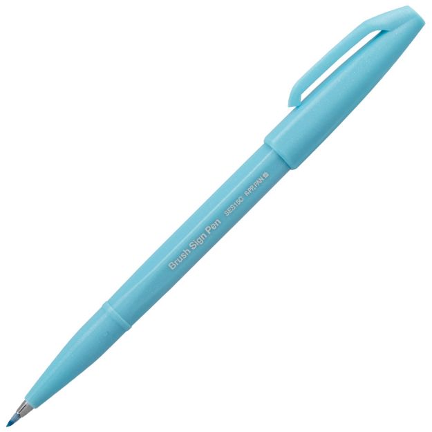 Pentel Sign Pen with Brush Tip