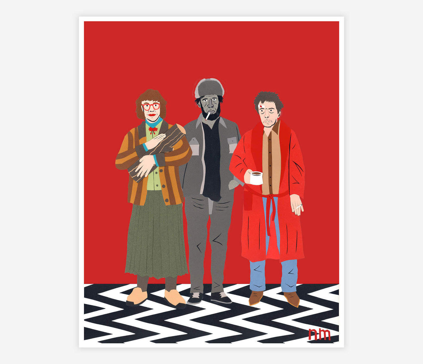 Twin Peaks 8x10"