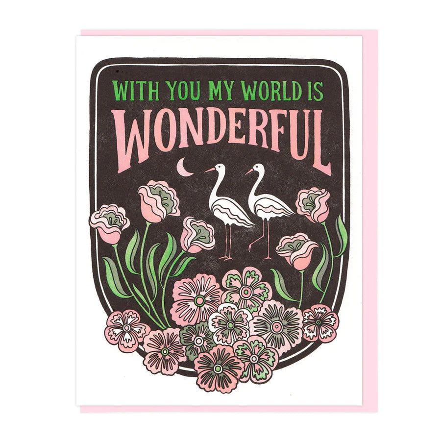 Wonderful World card