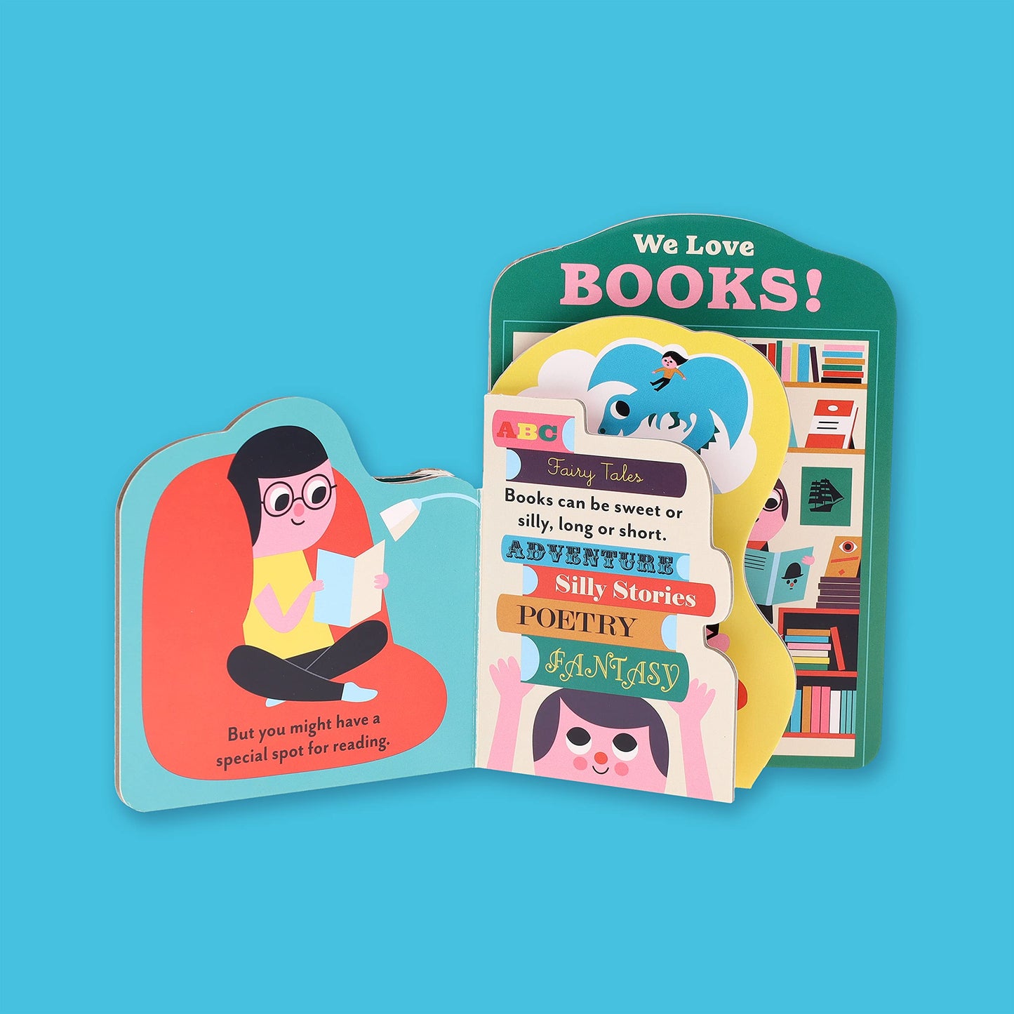 We Love Books! Board Book