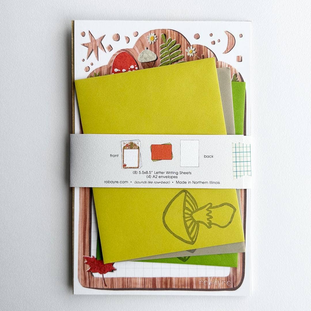 Woodland Stationery Set