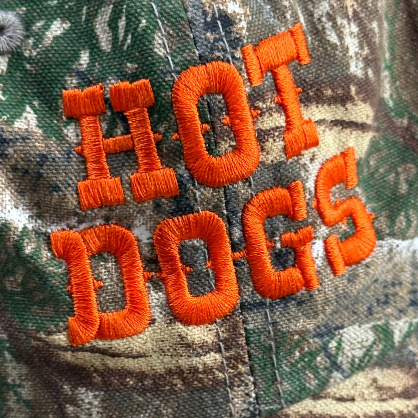 Hot Dogs Camo Hat
