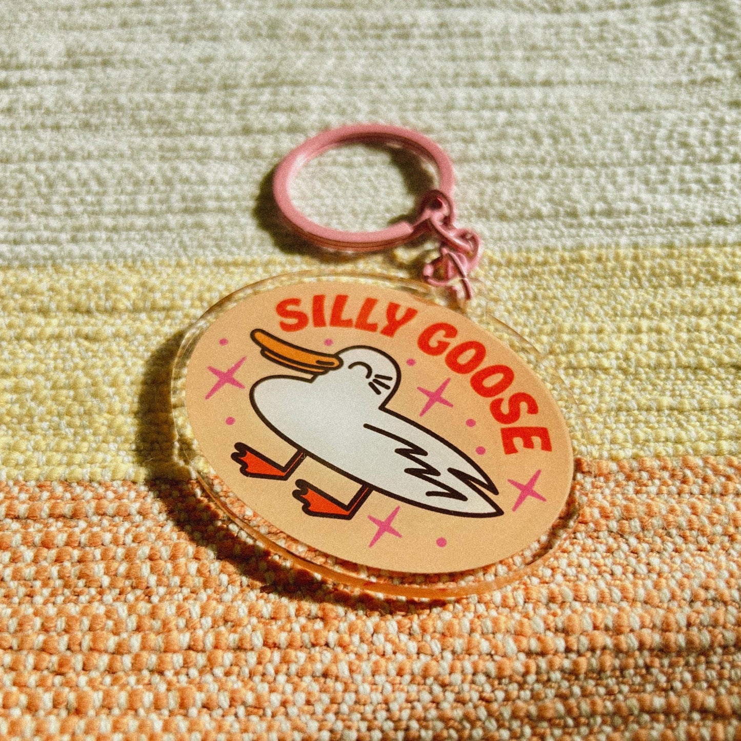 Silly Goose Keychain