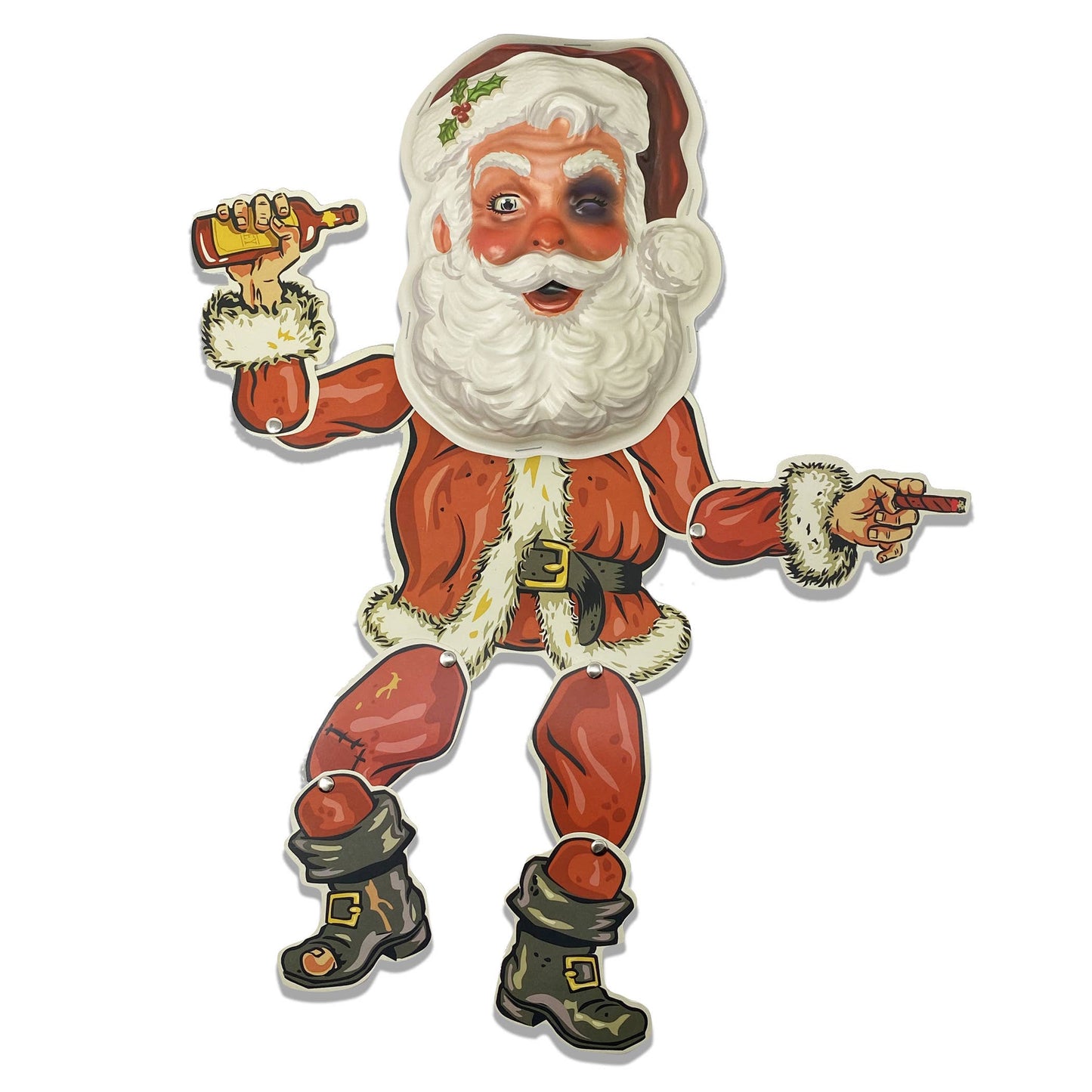 Mall Santa Mini Monster