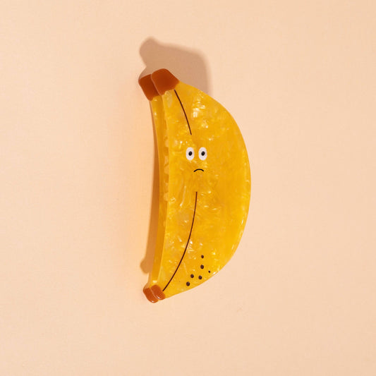 Sad Banana Hair Claw