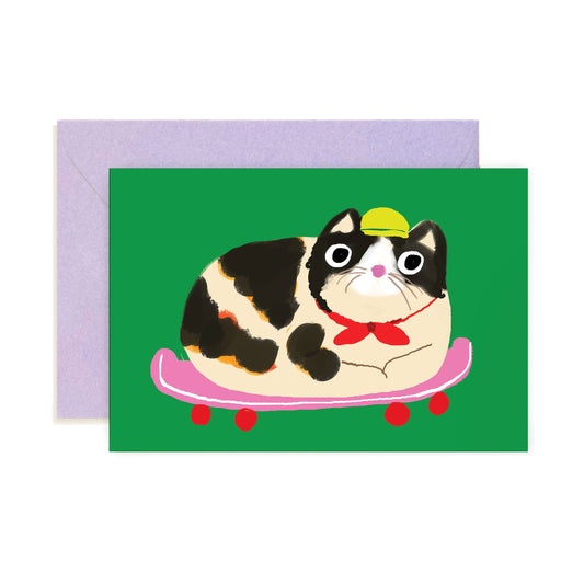 Cat Loaf Skateboard mini card