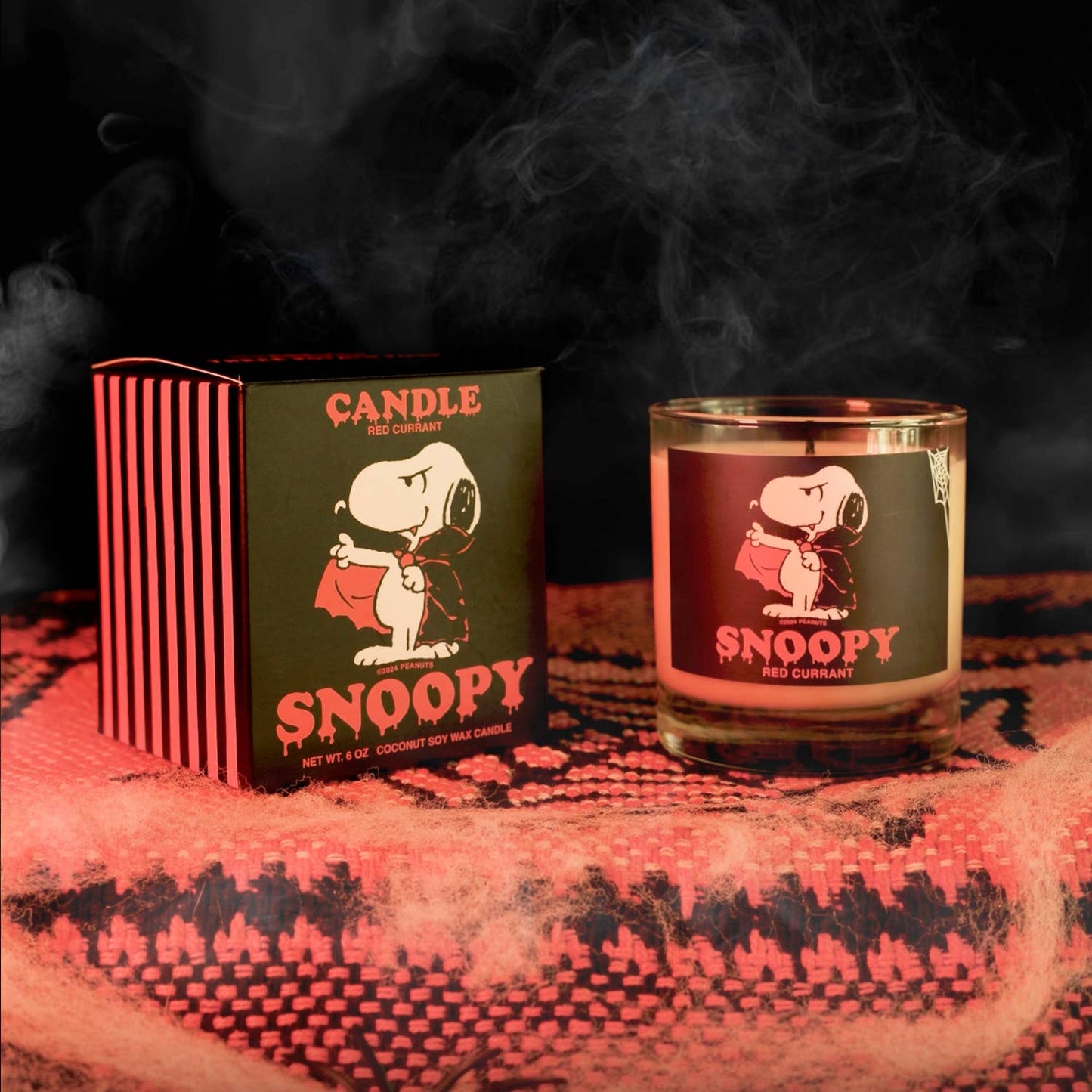 Snoopy Dracula Candle (Red Currant)