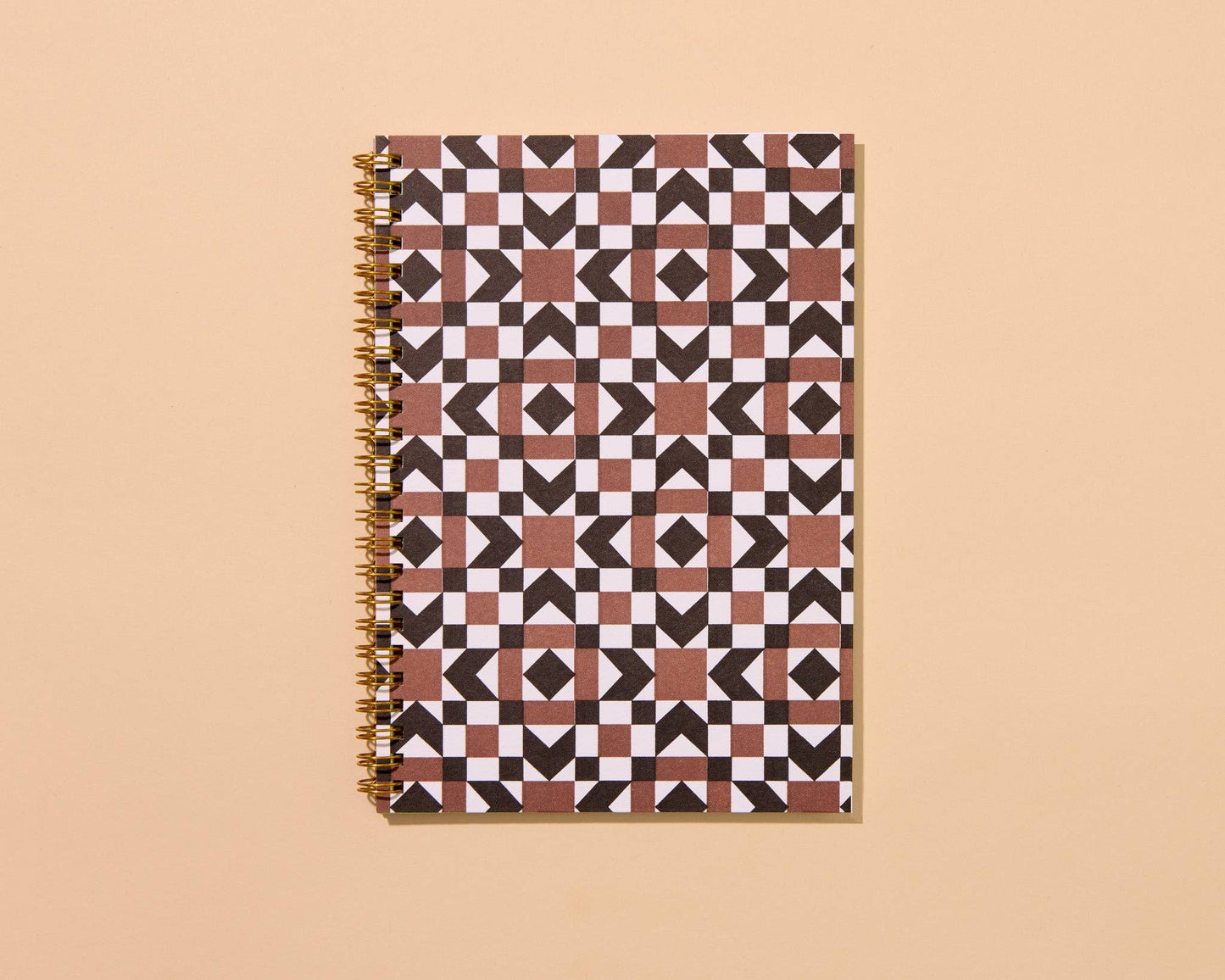 Autumn Quilt Spiral Notebook