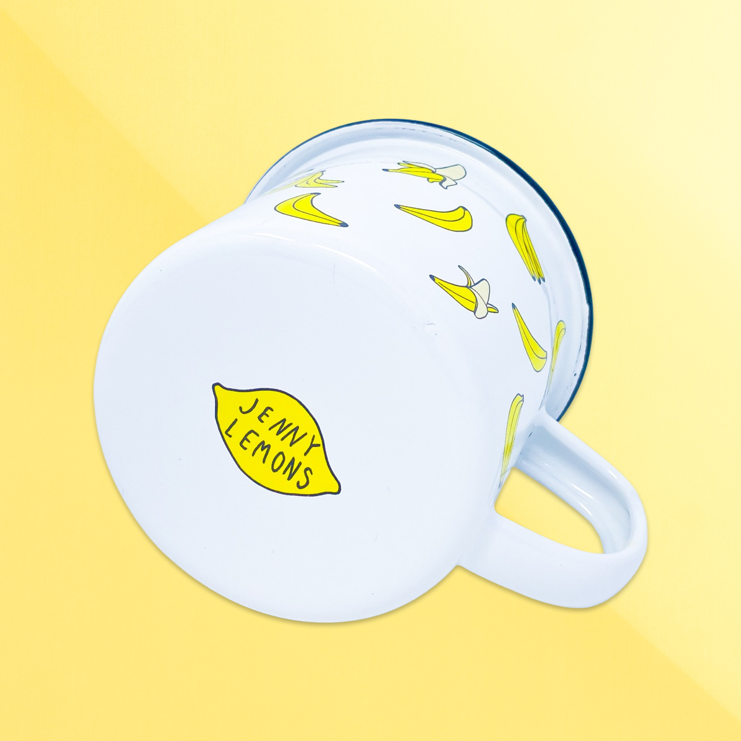 Bananas Enamel Mug