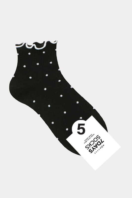 Frill Dot Socks