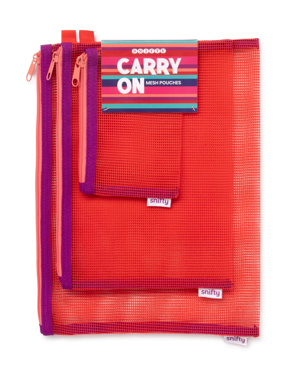 Poppy Carry On Mesh Pouch Set