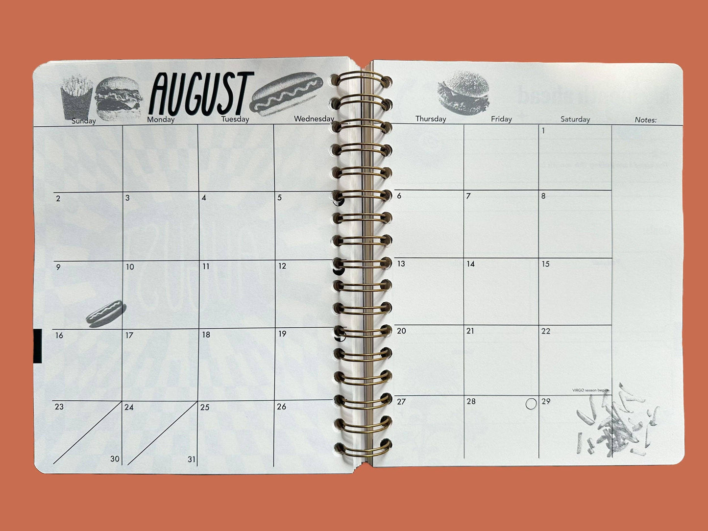 Flower Power Undated Planner