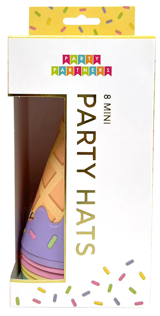 Ice Cream Cones Party Hats