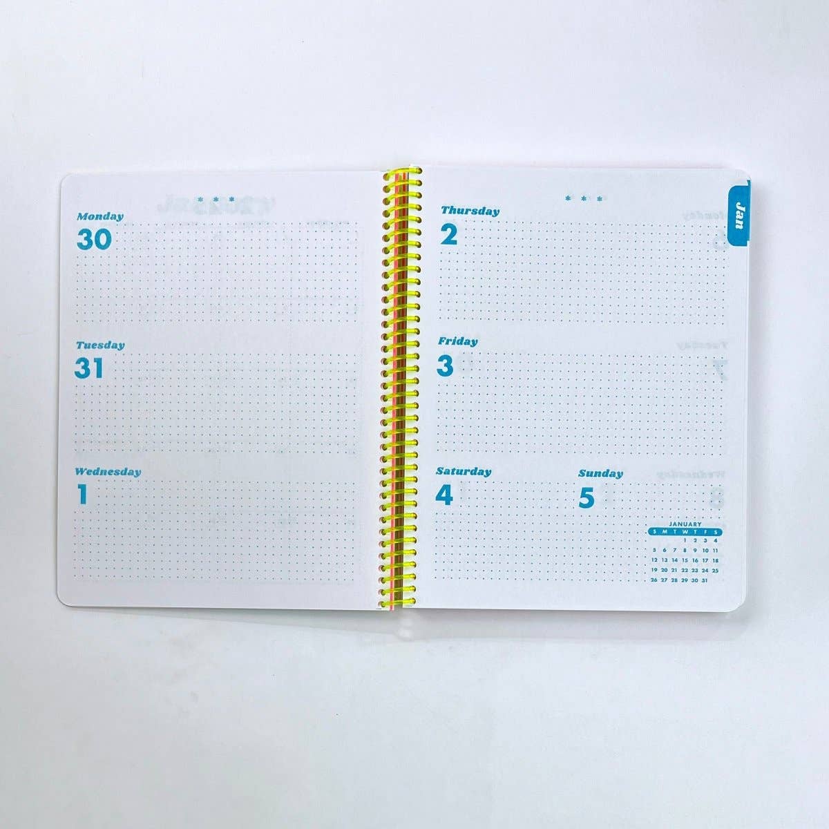 2027 Iridescent Balloons Dated Planner