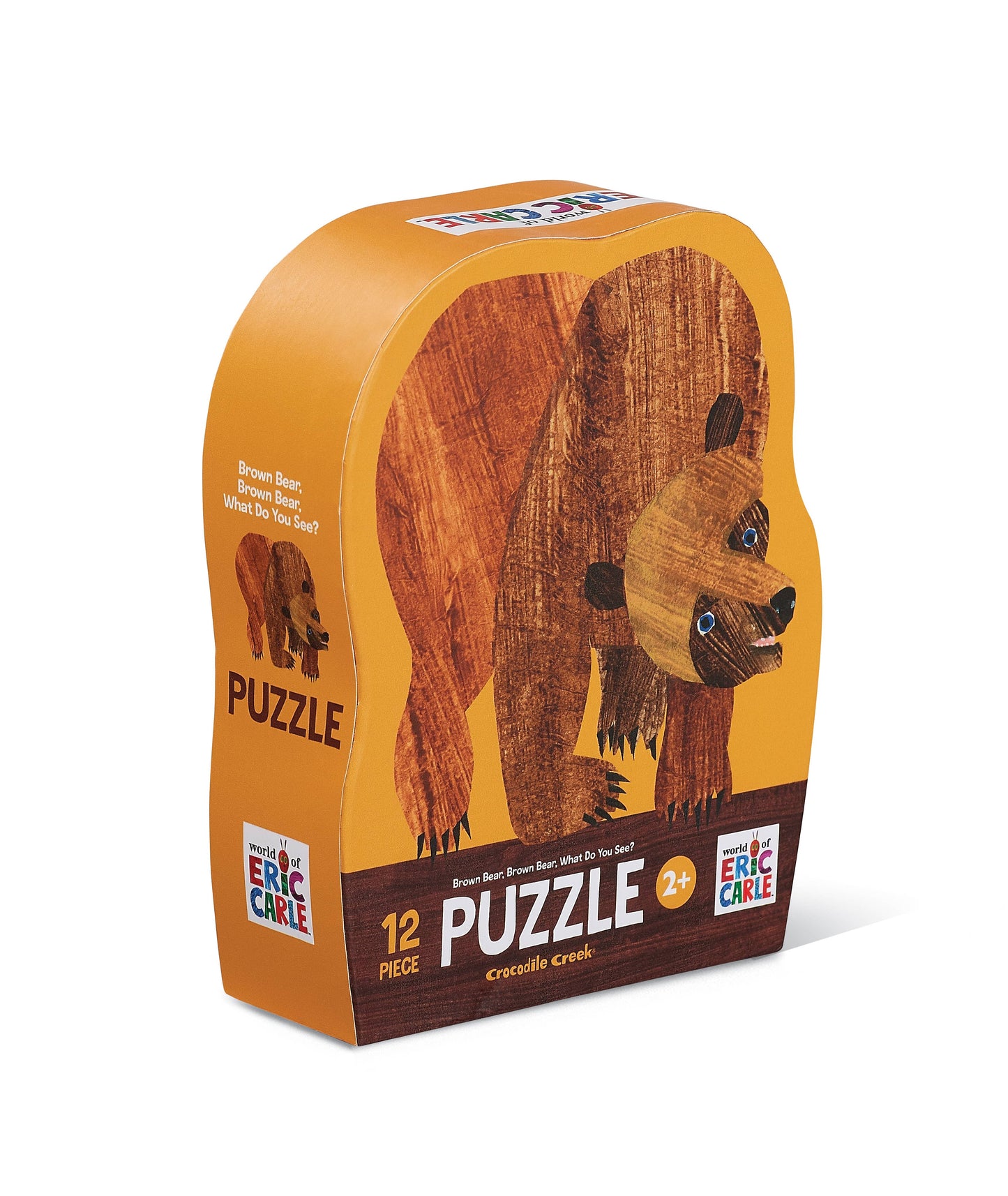 Brown Bear Shaped Box Puzzle
