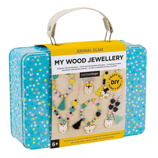 Animal Glam Wood Jewelry Craft Kit