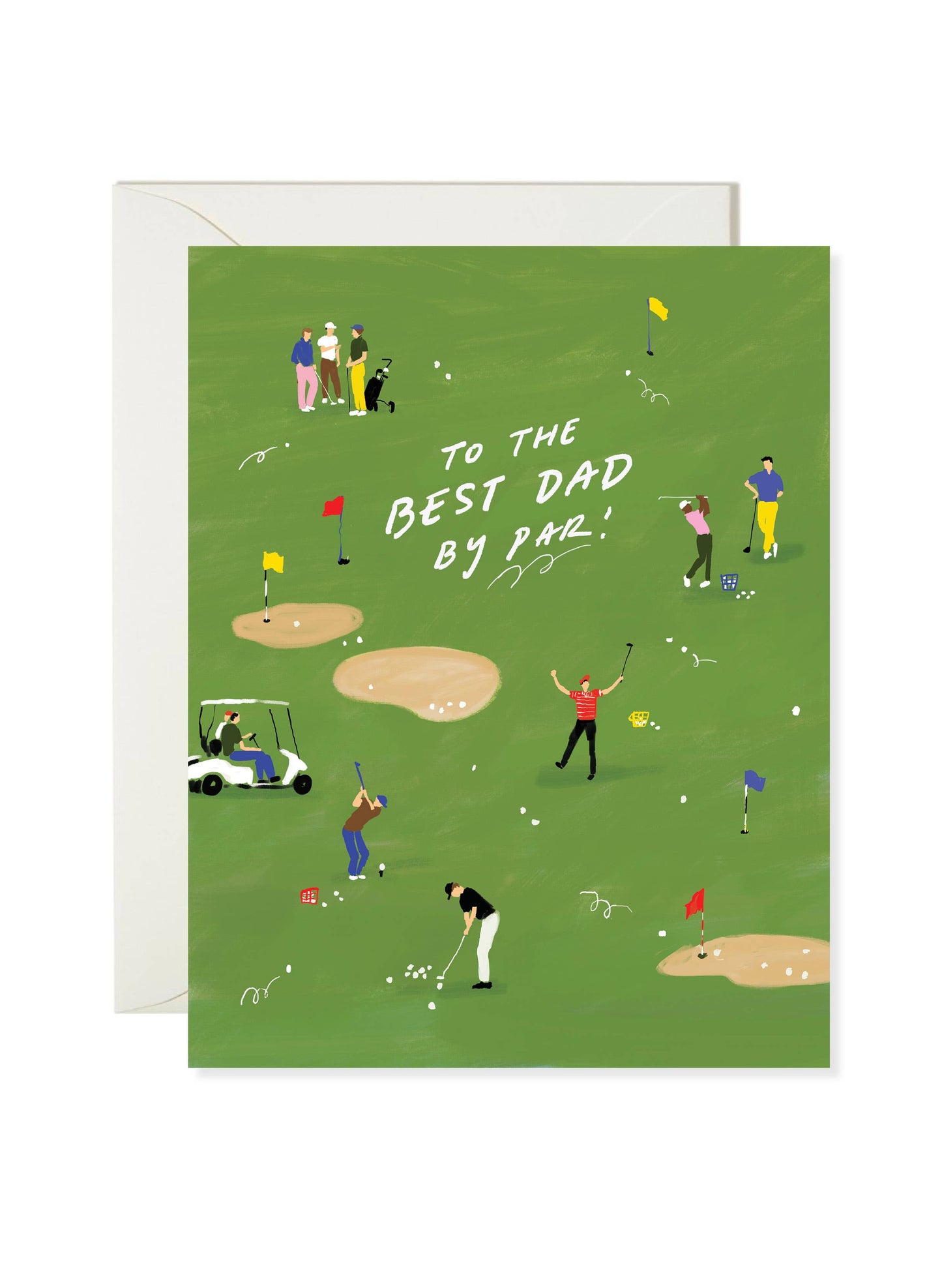 Father's Day Golf card