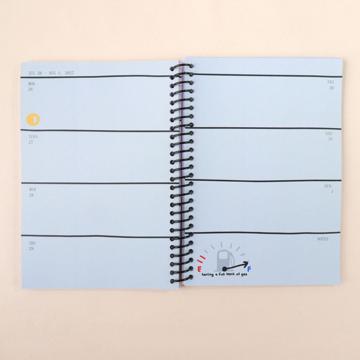 2027 Only Good Things Weekly Planner