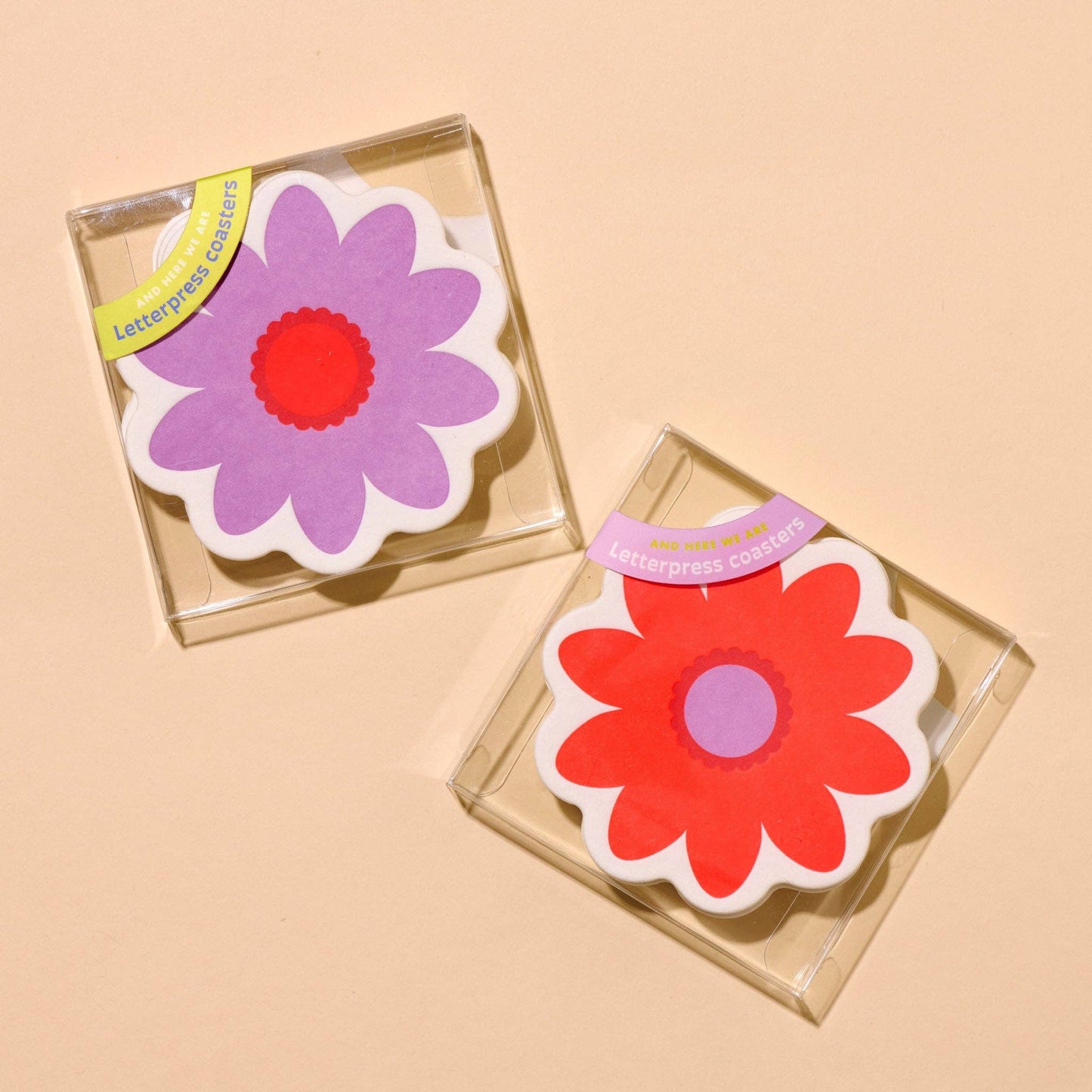 Blume Letterpress Coaster Set