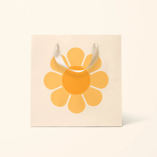 Retro Flower Small Gift Bag