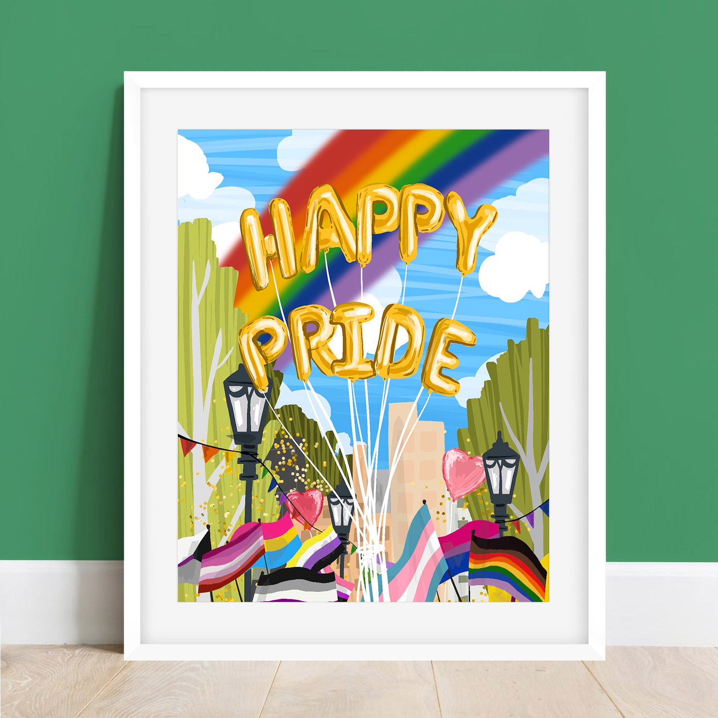 Pride Parade Day Print