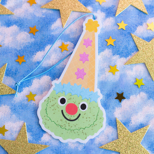Ice Cream Clown Air Freshener