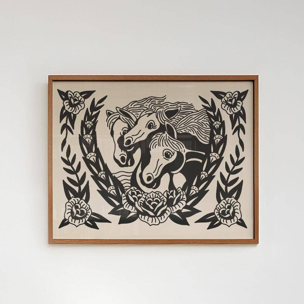 Pharaoh's Horses Print