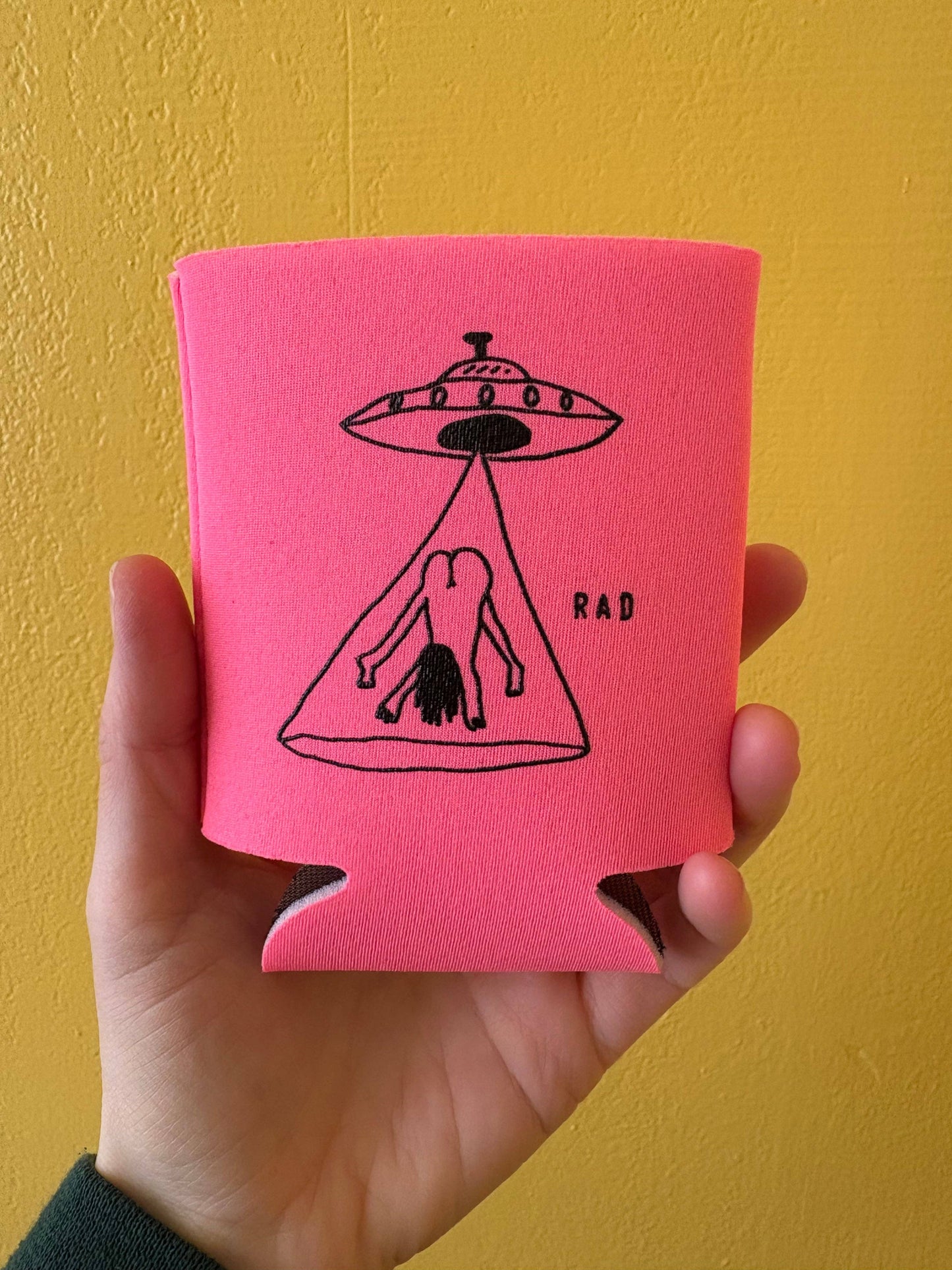 UFO Abduction Koozie