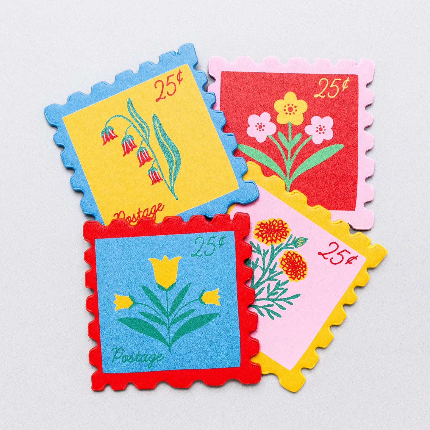 Stamps Coaster Set
