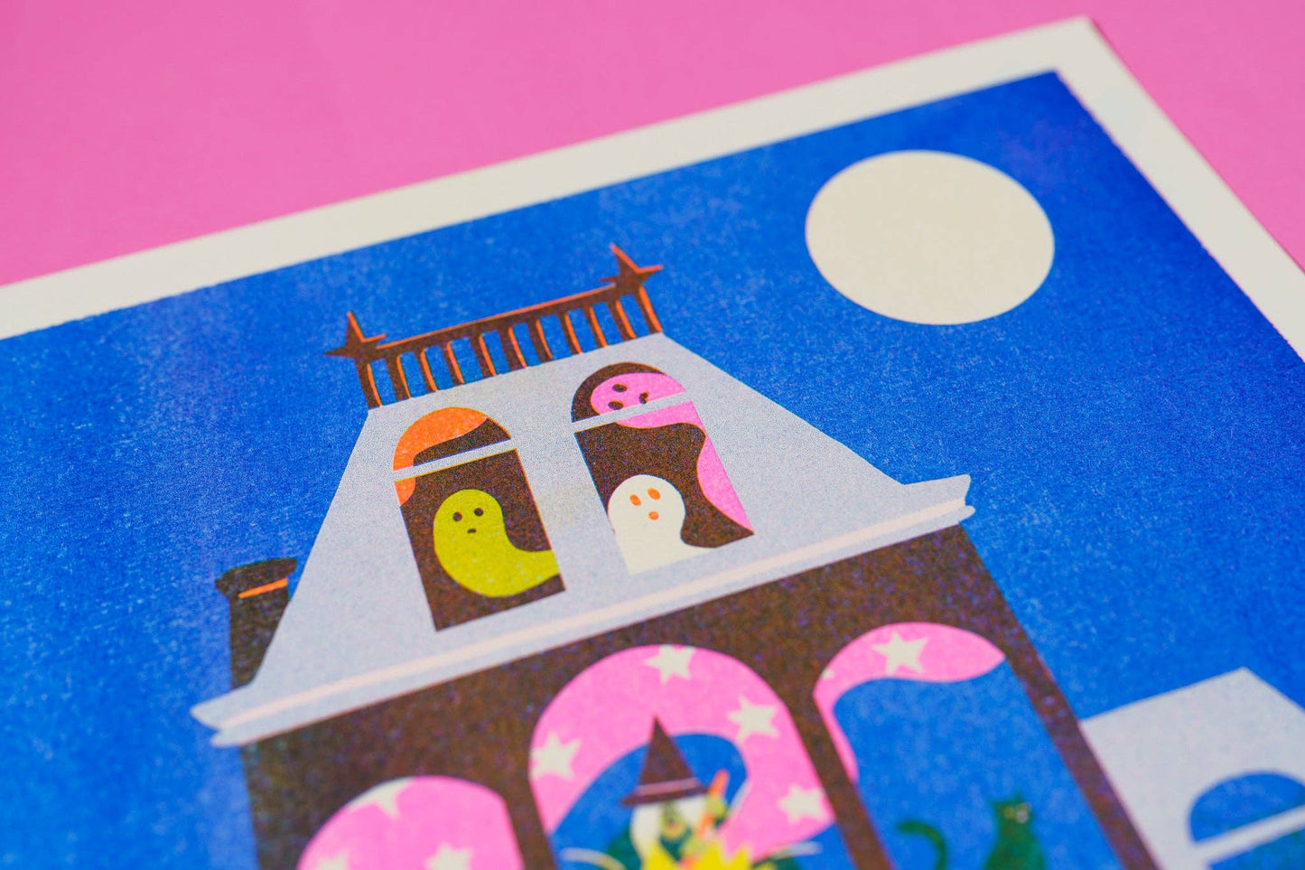 Haunted House Print