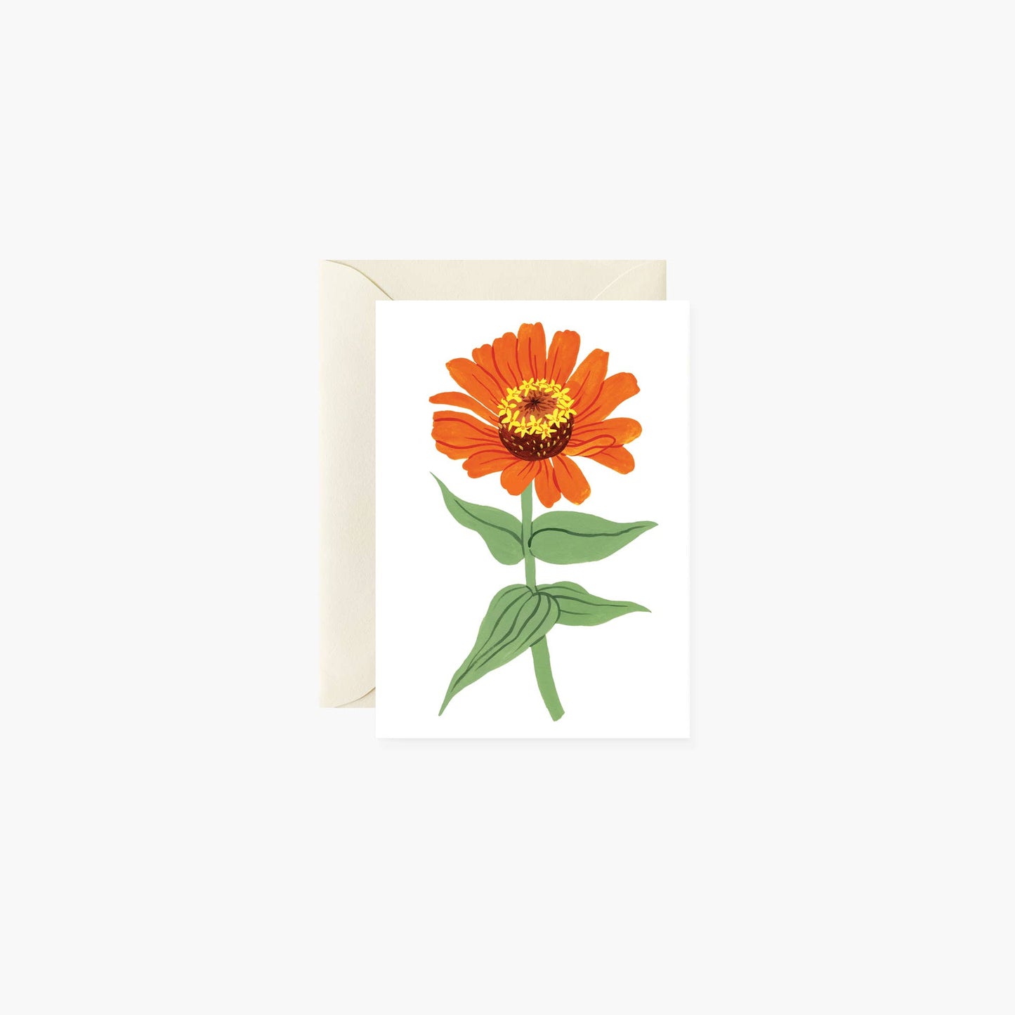Zinnia mini card