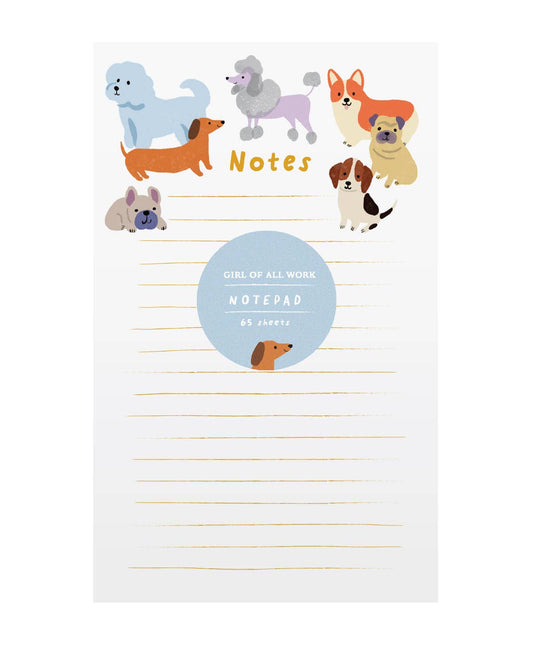 Dogs Notepad