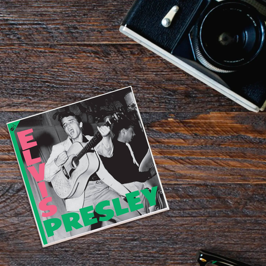 Elvis Presley Self-Titled Album Coaster