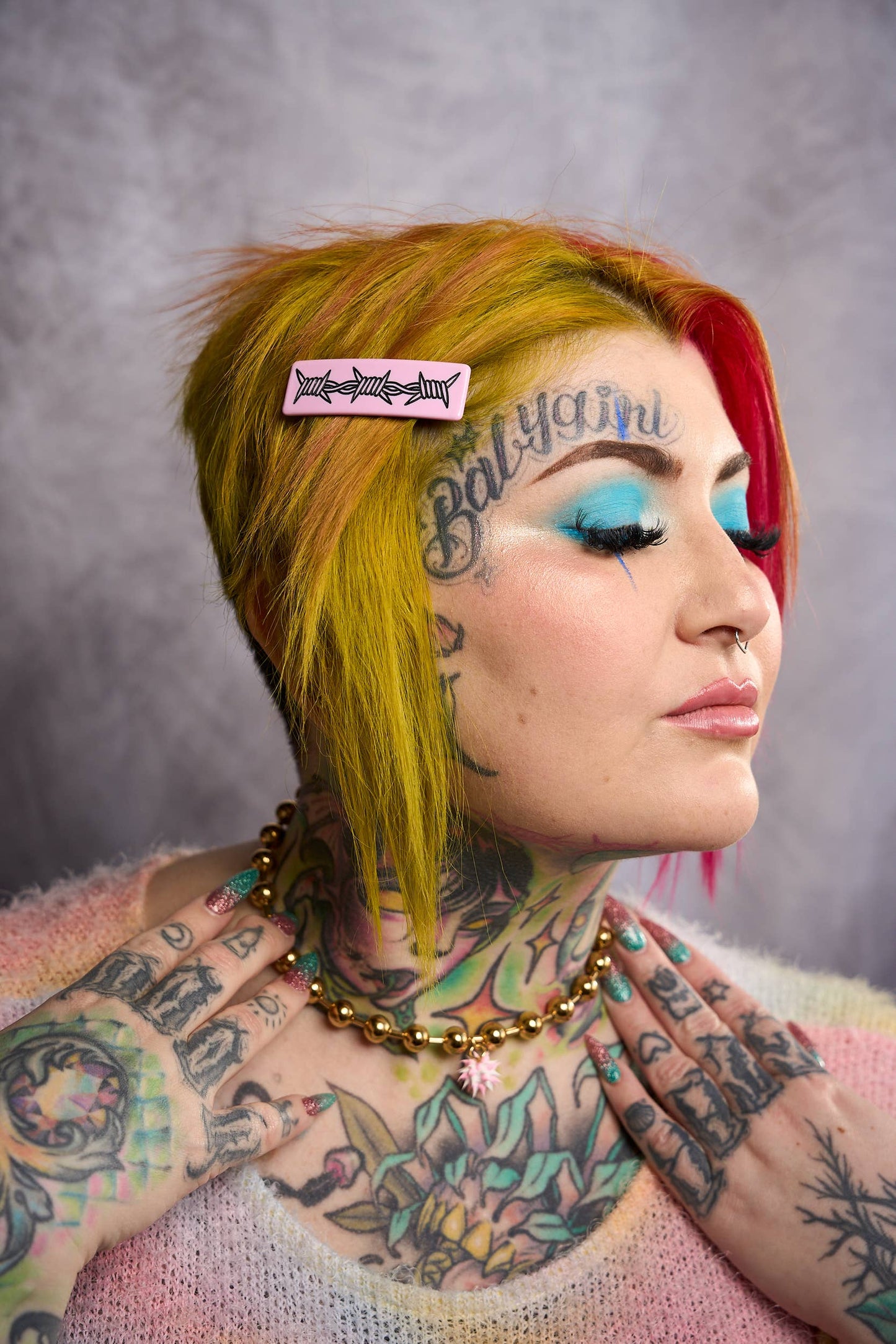 Barbed Wire Hair Clip Set