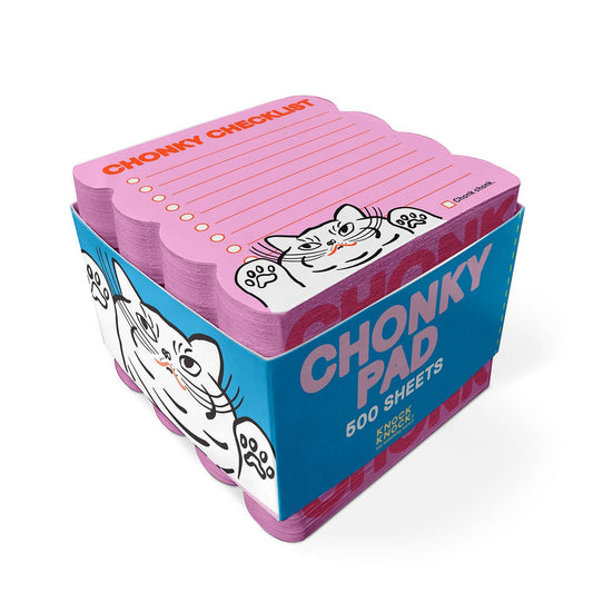 Chonky Checklist Chonky Note Cube