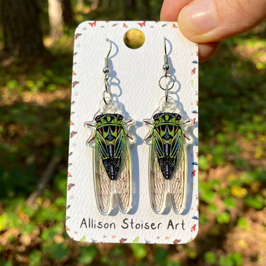 Cicada Earrings