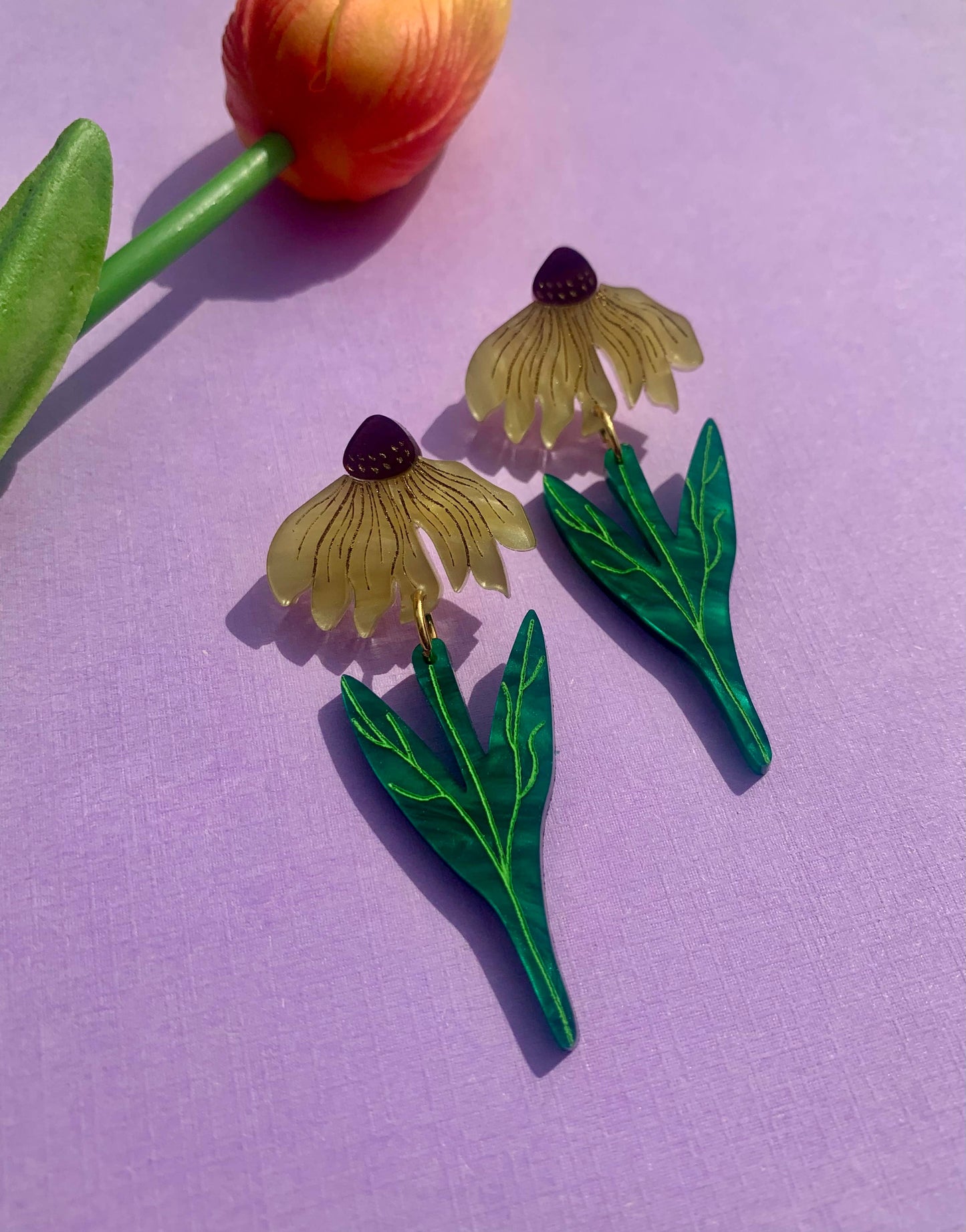 Black Eyed Susan Earrings