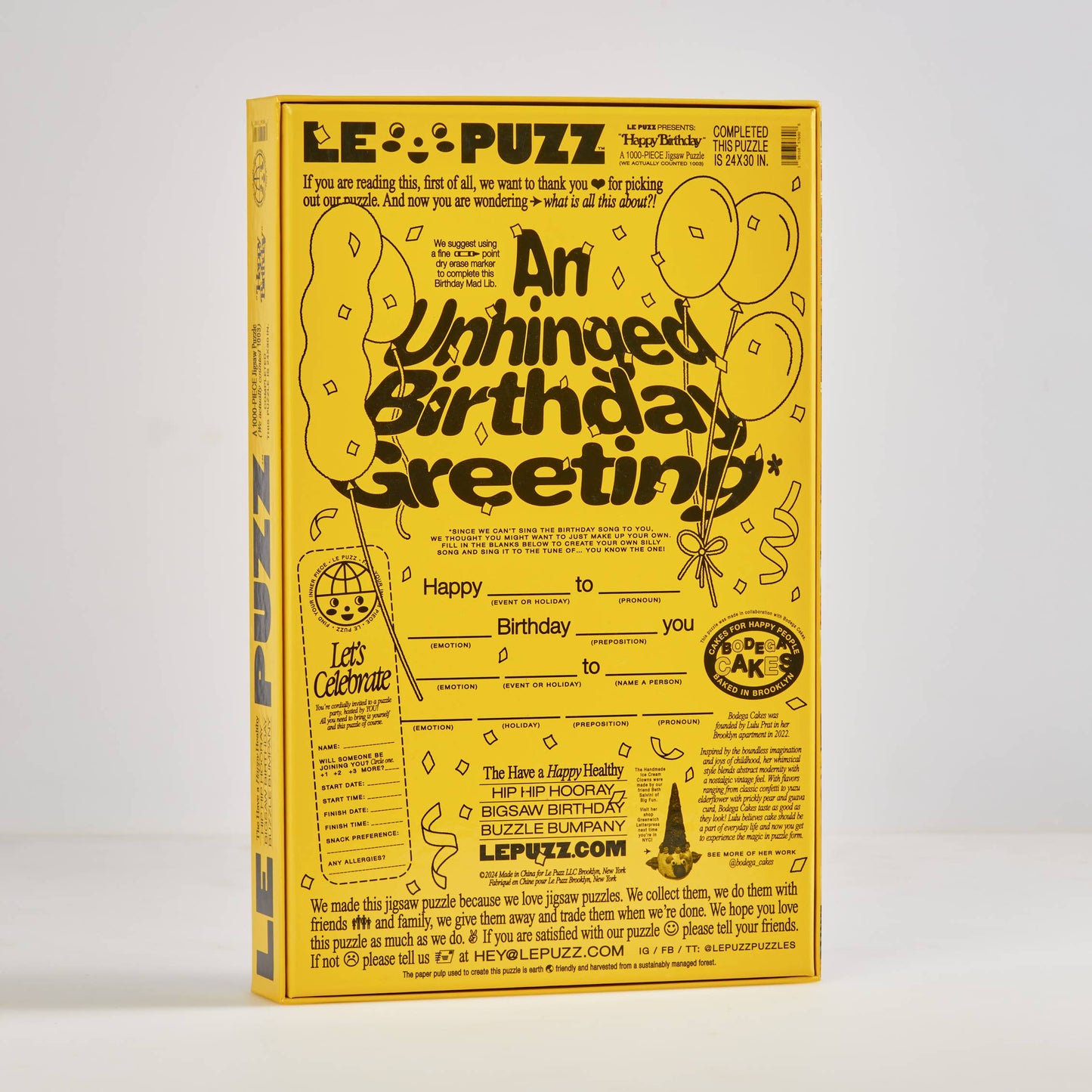Happy Birthday Puzzle