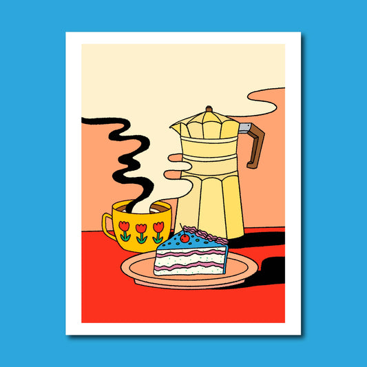 Coffee Still Life print
