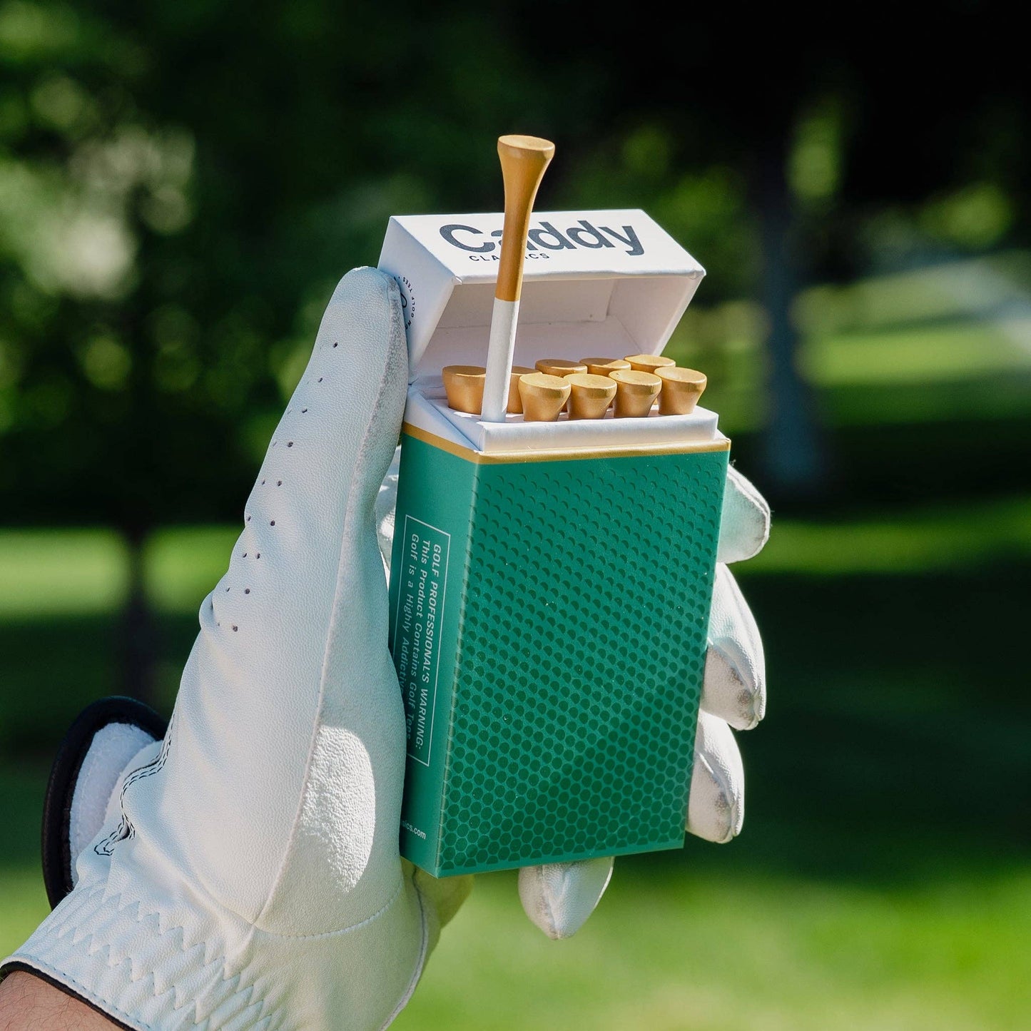 Caddy Classics Reusable Golf Tee Holder