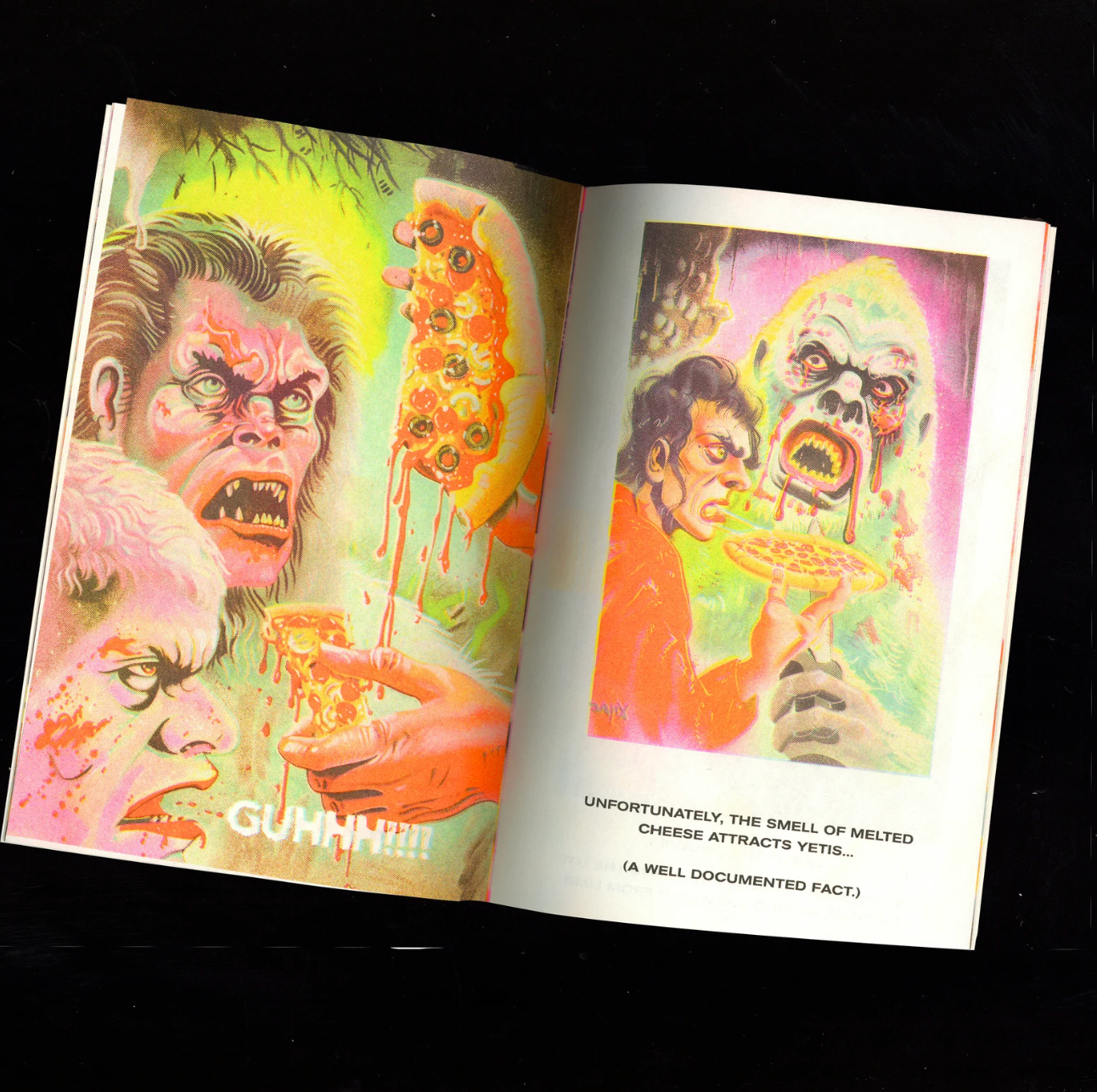 Pizza Man Risograph Zine