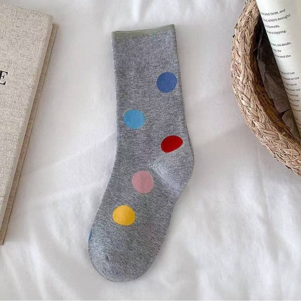 Colorful Polka Dot Socks