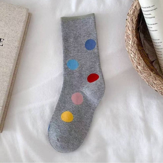 Colorful Polka Dot Socks
