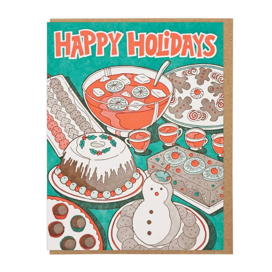 Holiday Party Food card