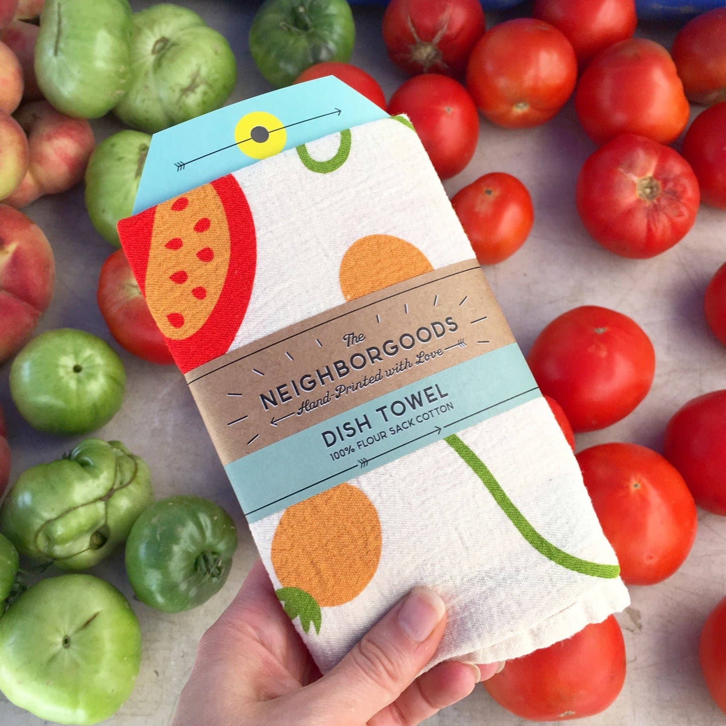Tomato Tea Towel