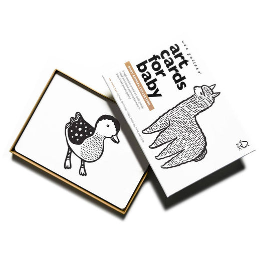 Baby Animals Art Cards for Baby