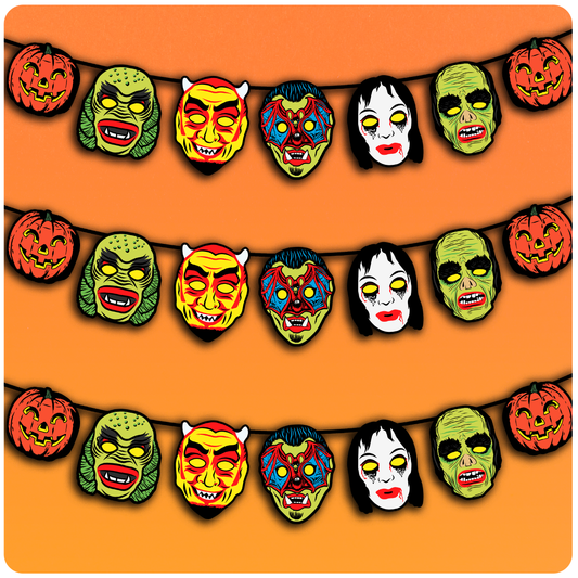 Halloween Mask Banner