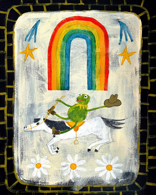 Kermit Rides at Dawn Print