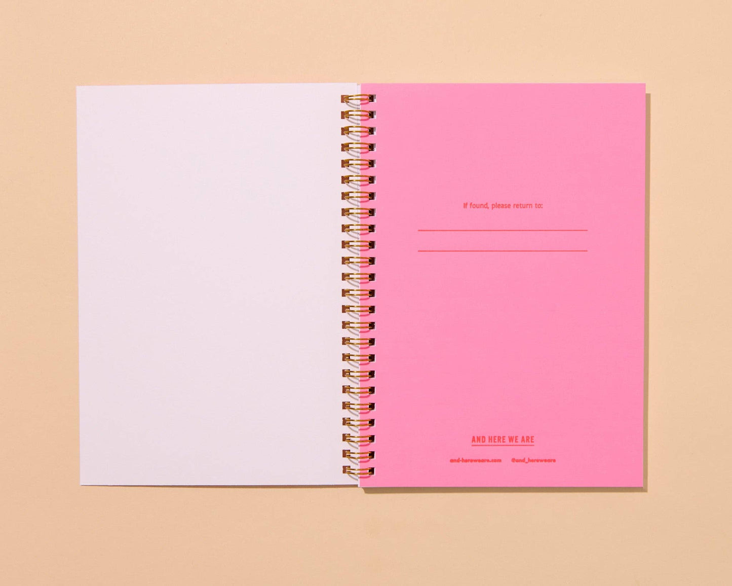 Printemps Tulip Letterpress Spiral Notebook