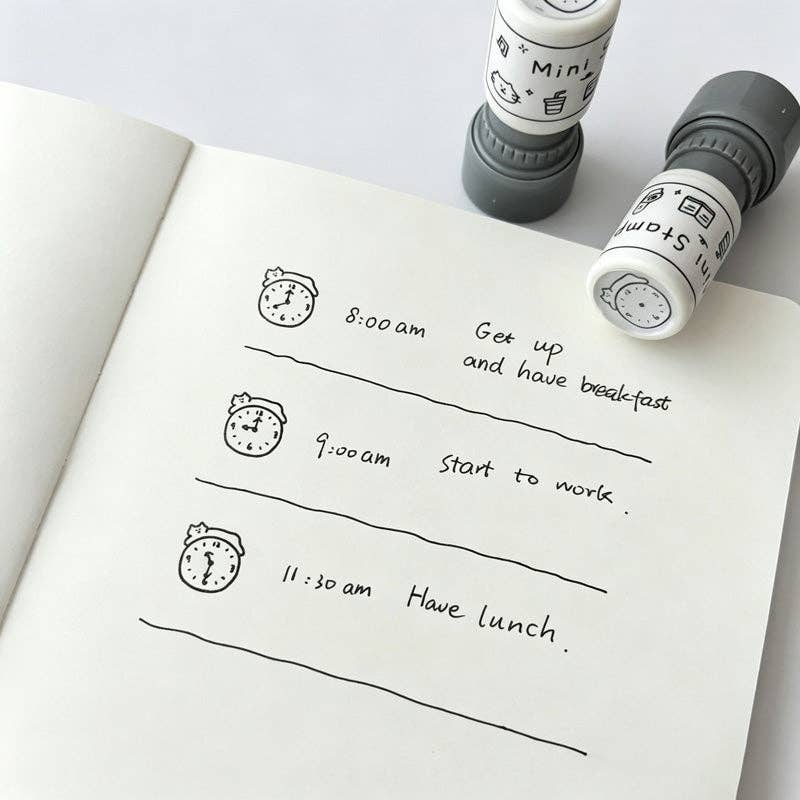 Self‑Inking Round Stamp